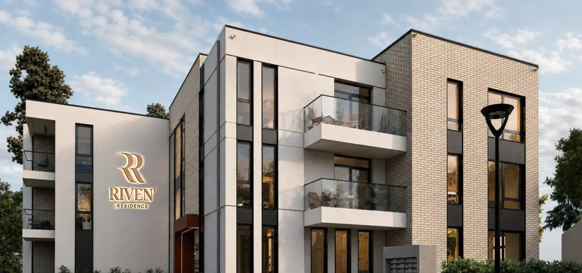 RIVEN’ RESIDENCE, фасад будинку